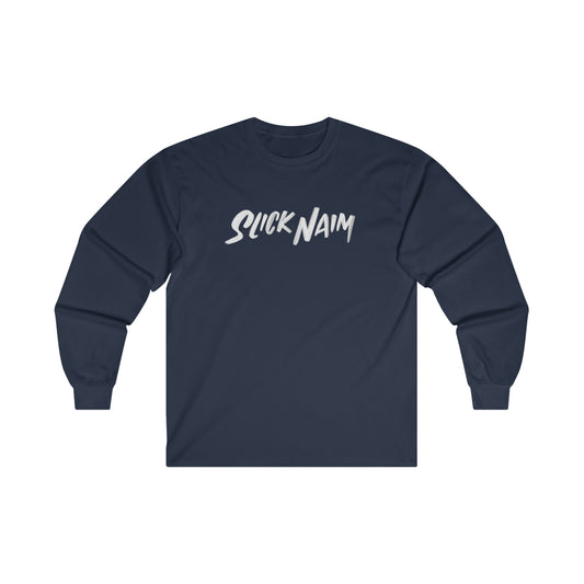 Ultra Cotton Long Sleeve Tee- Slick Naim