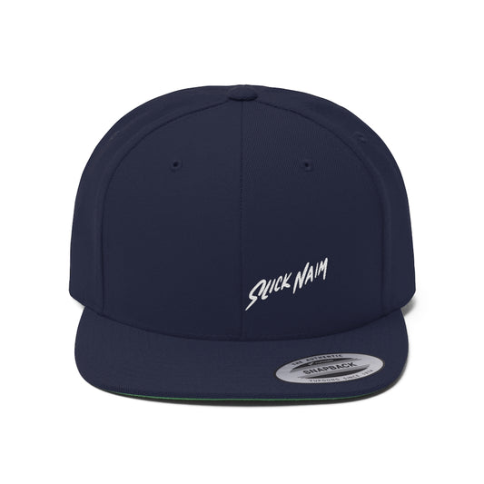 Unisex Flat Bill Hat Slick Naim