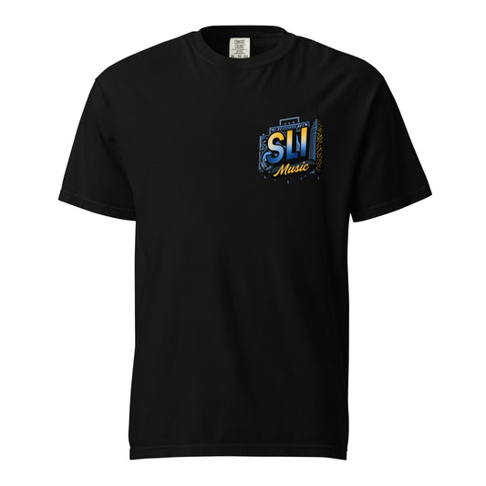 SLI MUSIC INC - Unisex garment-dyed heavyweight t-shirt